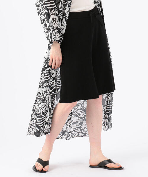 TOMORROWLAND （トゥモローランド）の「■リネン ハーフパンツ（その他パンツ・レディース・ベージュ/ブラック・36）」の7枚目の写真