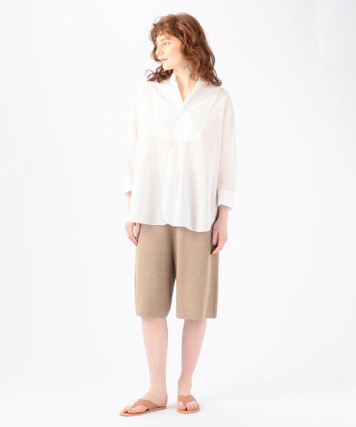 TOMORROWLAND （トゥモローランド）の「■リネン ハーフパンツ（その他パンツ・レディース・ベージュ/ブラック・36）」の11枚目の写真