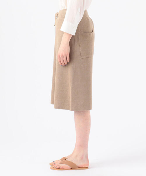 TOMORROWLAND （トゥモローランド）の「■リネン ハーフパンツ（その他パンツ・レディース・ベージュ/ブラック・36）」の9枚目の写真