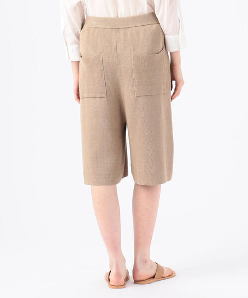 TOMORROWLAND （トゥモローランド）の「■リネン ハーフパンツ（その他パンツ・レディース・ベージュ/ブラック・36）」の15枚目の写真