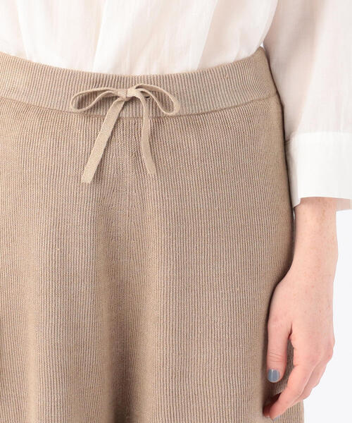 TOMORROWLAND （トゥモローランド）の「■リネン ハーフパンツ（その他パンツ・レディース・ベージュ/ブラック・36）」の3枚目の写真