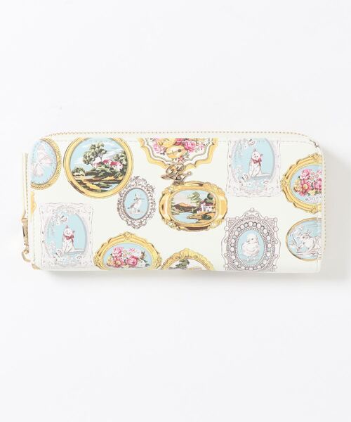 【新品未使用】ポール&ジョー　アクセソワ　メダイユ　ラウンドファスナー長財布 ポール&ジョー アクセソワ メダイユ ラウンドファスナー長財布 &