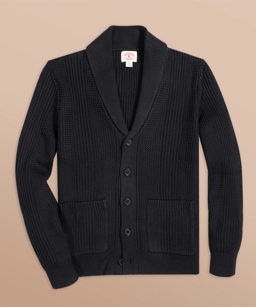 【新品】BLACK FLEECE ブルックスブラザーズ ニット カーディガン BROOKS BROTHERS（ブルックスブラザーズ）の「Red Fleece コットン