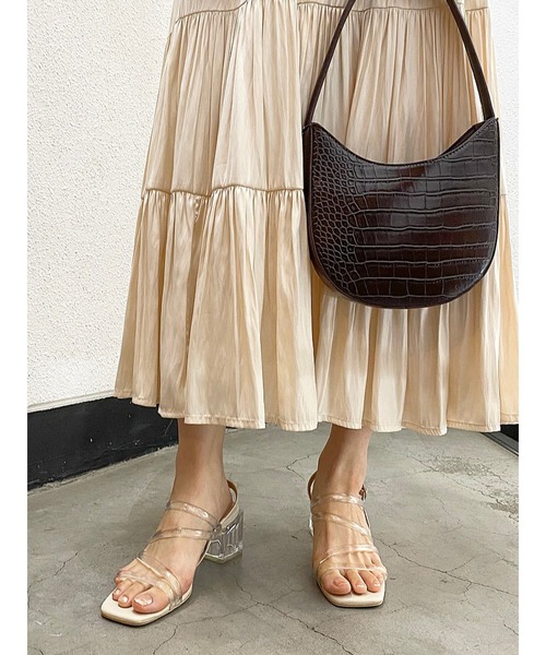 dazzlin（ダズリン）の「メニーストラップサンダル（サンダル・レディース・オレンジ/ブルー/ブラウン/クリア・SMALL/MEDIUM/LARGE）」の14枚目の写真