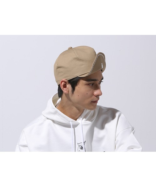 GDC（ジーディーシー）の「BOX LOGO TUCK BB CAP（キャップ・メンズ・ブラック/ベージュ/ホワイト・FREE）」の12枚目の写真