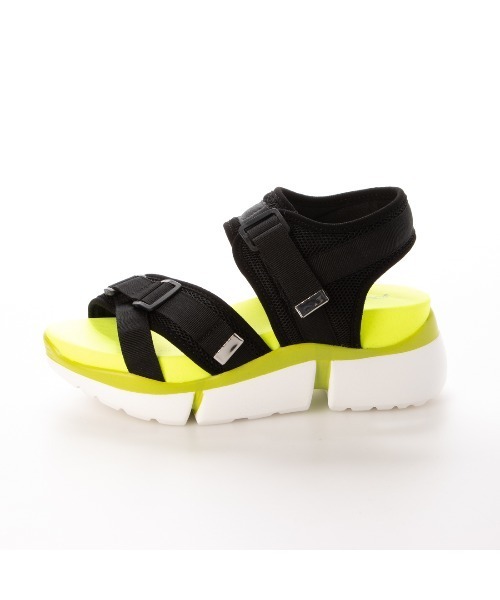 Mafmof（マフモフ）の「Mafmof(マフモフ) 曲がるソールのベルクロ厚底スポーツ サンダル（サンダル・レディース・ブラック系その他/ブラック/ブラック系その他2・M/L/S/LL）」の11枚目の写真