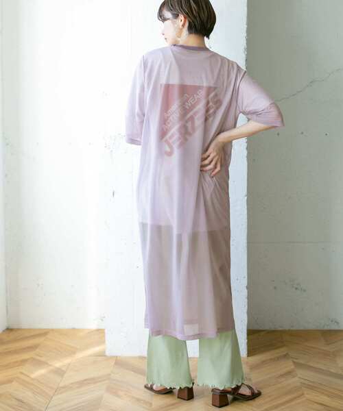 KBF(ケイビーエフ)の「シアーレイヤードSETワンピース∴(ワンピース・レディース・ピンク・ONE)」の11枚目の写真