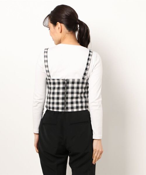 Narcissus(ナルシス)の「【Narcissus】ギンガムビスチェ(その他トップス・レディース・ブラック/ブルー・FREE)」の13枚目の写真