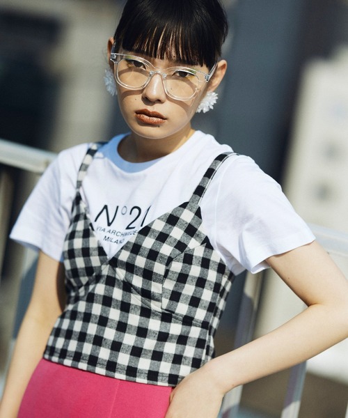 Narcissus(ナルシス)の「【Narcissus】ギンガムビスチェ(その他トップス・レディース・ブラック/ブルー・FREE)」の16枚目の写真