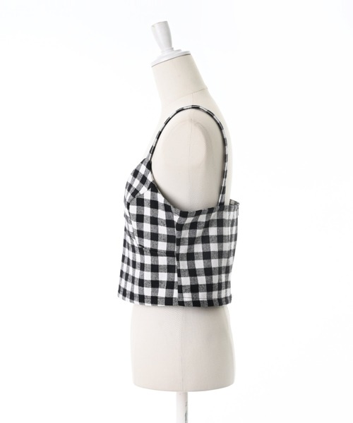 Narcissus(ナルシス)の「【Narcissus】ギンガムビスチェ(その他トップス・レディース・ブラック/ブルー・FREE)」の17枚目の写真
