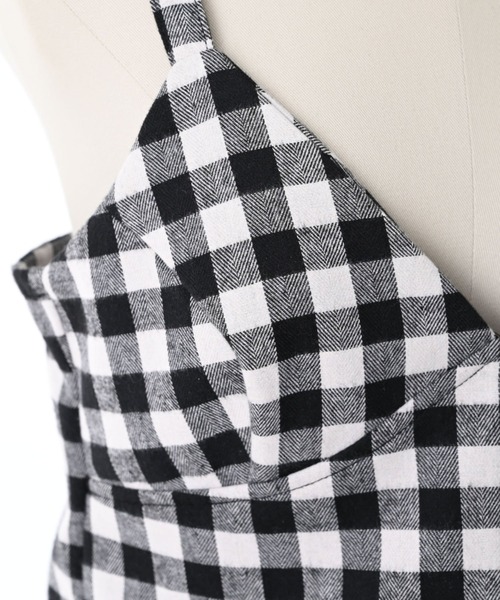 Narcissus(ナルシス)の「【Narcissus】ギンガムビスチェ(その他トップス・レディース・ブラック/ブルー・FREE)」の6枚目の写真