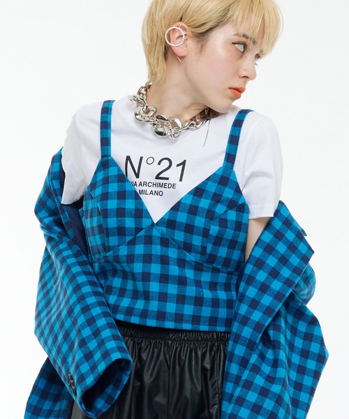 Narcissus(ナルシス)の「【Narcissus】ギンガムビスチェ(その他トップス・レディース・ブラック/ブルー・FREE)」の20枚目の写真