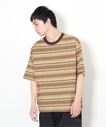 JOURNAL STANDARD relume | JACQUARD BORDER Tシャツ(Tシャツ/カットソー)