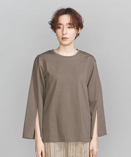 UNITED ARROWS - ユナイテッドアローズ ゆったりリネンスリット