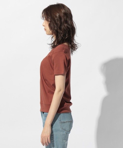 BAYFLOW（ベイフロー）の「オーガニックコットンVプルオーバー（Tシャツ/カットソー・レディース・ブラウン/オフホワイト/カーキ/その他1/その他2・SMALL/MEDIUM/LARGE）」の11枚目の写真