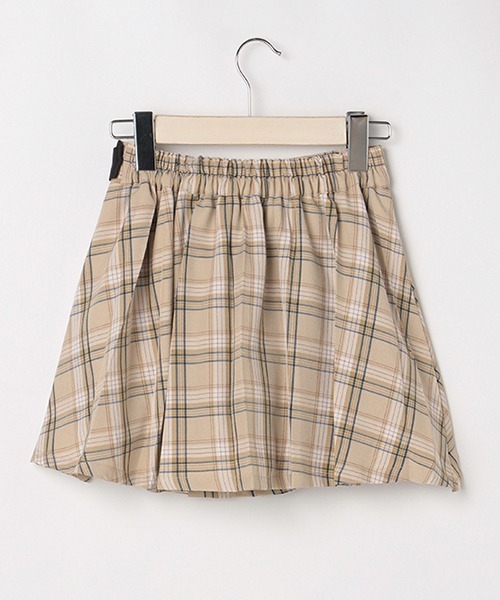 by LOVEiT（バイラビット）の「テープつきチェックスカパン（スカート・キッズ・ベージュ/イエロー/サックスブルー・150cm/140cm/130cm/120cm/160cm）」の14枚目の写真
