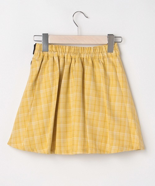 by LOVEiT（バイラビット）の「テープつきチェックスカパン（スカート・キッズ・ベージュ/イエロー/サックスブルー・150cm/140cm/130cm/120cm/160cm）」の13枚目の写真