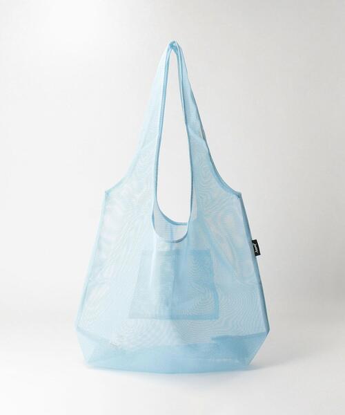 junes（ジュネス）の「＜junes＞EVERYDAYメッシュトートバッグ（エコバッグ/サブバッグ・レディース・ライトブルー/イエロー/ライラック・FREE）」の2枚目の写真