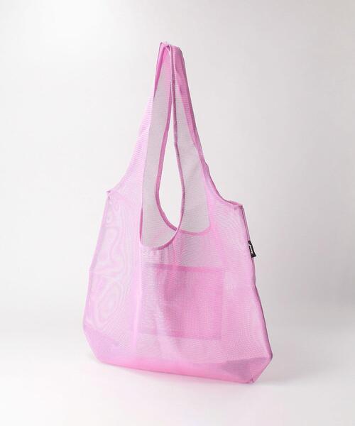 junes（ジュネス）の「＜junes＞EVERYDAYメッシュトートバッグ（エコバッグ/サブバッグ・レディース・ライトブルー/イエロー/ライラック・FREE）」の6枚目の写真