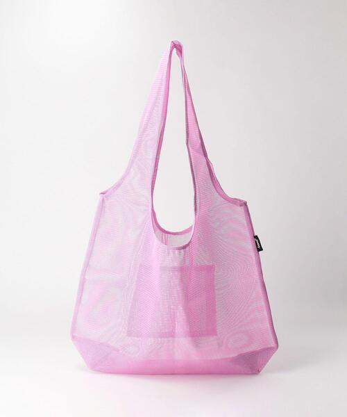 junes（ジュネス）の「＜junes＞EVERYDAYメッシュトートバッグ（エコバッグ/サブバッグ・レディース・ライトブルー/イエロー/ライラック・FREE）」の5枚目の写真