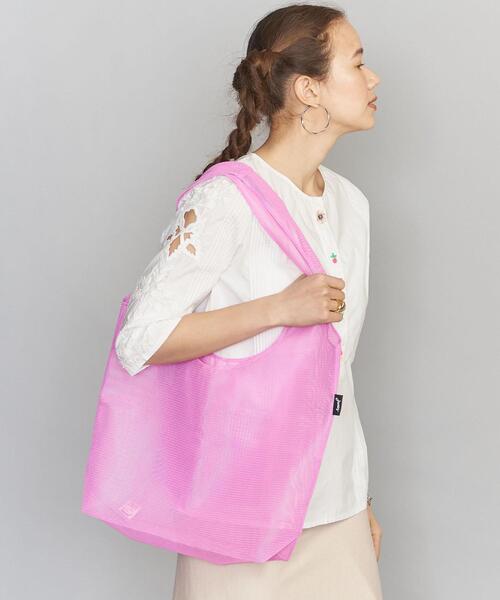 junes（ジュネス）の「＜junes＞EVERYDAYメッシュトートバッグ（エコバッグ/サブバッグ・レディース・ライトブルー/イエロー/ライラック・FREE）」の11枚目の写真