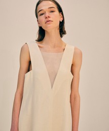 city | 【CITY】リネンチノクロスフレア2WAYワンピース(ワンピース)