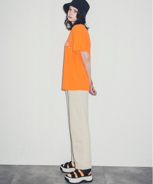 LOCAL HEROES(ローカルヒーローズ)の「BETTER TOGETHER TEE(Tシャツ/カットソー・レディース・オレンジ・L/M/S/XS)」の3枚目の写真