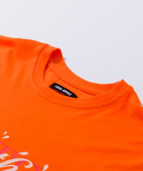 LOCAL HEROES(ローカルヒーローズ)の「BETTER TOGETHER TEE(Tシャツ/カットソー・レディース・オレンジ・L/M/S/XS)」の5枚目の写真