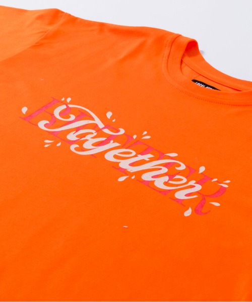 LOCAL HEROES(ローカルヒーローズ)の「BETTER TOGETHER TEE(Tシャツ/カットソー・レディース・オレンジ・L/M/S/XS)」の6枚目の写真