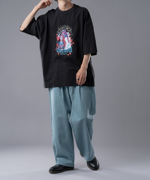 kutir(クティール)の「ワイドストレートチノパンツ(チノパンツ・メンズ・ライトブルー/オフホワイト/オレンジ/グリーン・SMALL/MEDIUM/LARGE)」の17枚目の写真
