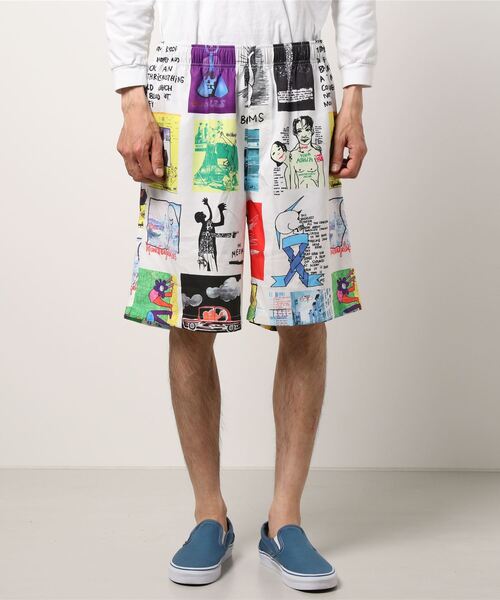 Mark Gonzales(マーク・ゴンザレス)の「Mark Gonzales/マークゴンザレス SHORT PANTS(その他パンツ・メンズ・ホワイト/ブラック/レッド・MEDIUM/LARGE)」の18枚目の写真