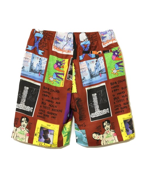 Mark Gonzales(マーク・ゴンザレス)の「Mark Gonzales/マークゴンザレス SHORT PANTS(その他パンツ・メンズ・ホワイト/ブラック/レッド・MEDIUM/LARGE)」の14枚目の写真