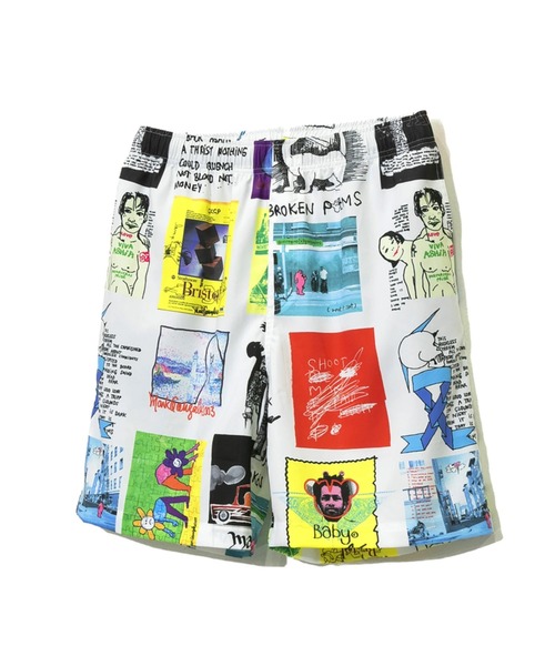 Mark Gonzales(マーク・ゴンザレス)の「Mark Gonzales/マークゴンザレス SHORT PANTS(その他パンツ・メンズ・ホワイト/ブラック/レッド・MEDIUM/LARGE)」の16枚目の写真