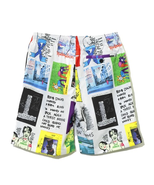 Mark Gonzales(マーク・ゴンザレス)の「Mark Gonzales/マークゴンザレス SHORT PANTS(その他パンツ・メンズ・ホワイト/ブラック/レッド・MEDIUM/LARGE)」の17枚目の写真