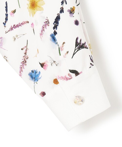 ANEVER（アンエバー）の「【ANEMONE】FLOWER PRINT ドレス（ワンピース・レディース・ホワイト系/ブラック系・38）」の9枚目の写真