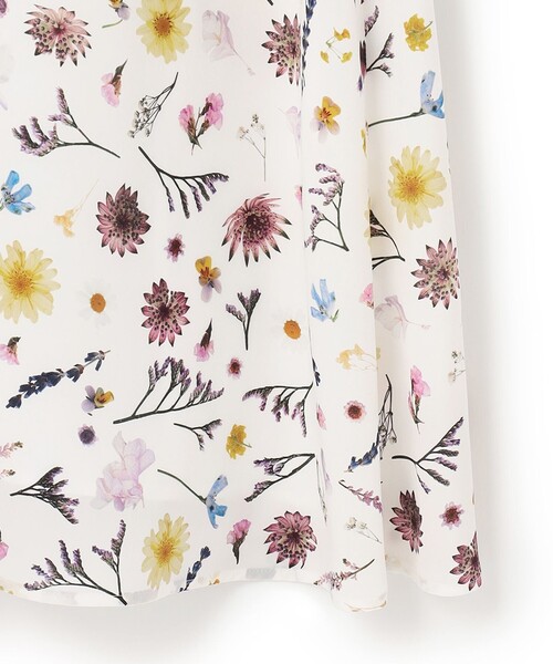 ANEVER（アンエバー）の「【ANEMONE】FLOWER PRINT ドレス（ワンピース・レディース・ホワイト系/ブラック系・38）」の10枚目の写真