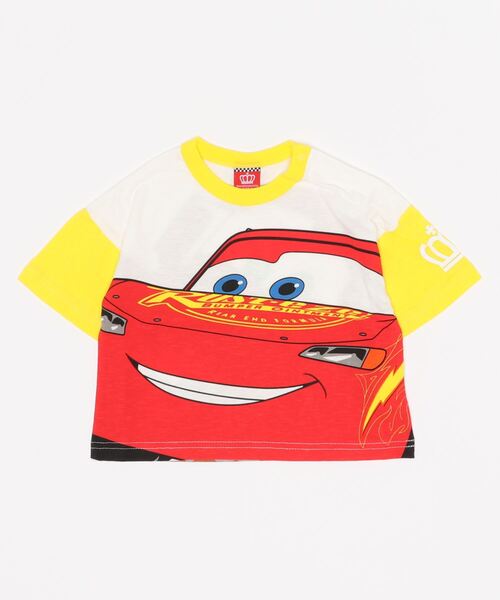 BABYDOLL(ベビードール)の「ディズニー ネオンBIGキャラクターTシャツ 4931K(Tシャツ/カットソー・キッズ・パープル/ピンク/ターコイズブルー/イエロー/オレンジ/グリーン・90cm/110cm/100cm/120cm/130cm/80cm)」の5枚目の写真