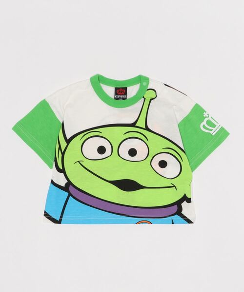 BABYDOLL(ベビードール)の「ディズニー ネオンBIGキャラクターTシャツ 4931K(Tシャツ/カットソー・キッズ・パープル/ピンク/ターコイズブルー/イエロー/オレンジ/グリーン・90cm/110cm/100cm/120cm/130cm/80cm)」の18枚目の写真