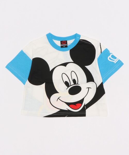 BABYDOLL(ベビードール)の「ディズニー ネオンBIGキャラクターTシャツ 4931K(Tシャツ/カットソー・キッズ・パープル/ピンク/ターコイズブルー/イエロー/オレンジ/グリーン・90cm/110cm/100cm/120cm/130cm/80cm)」の9枚目の写真