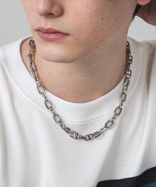 WEGO（ウィゴー）の「WEGO/ヘビーチェーンネックレス（ネックレス・メンズ・その他1/その他2/その他3/その他6/その他7/その他8/その他9/その他10/その他4/その他5/その他11/その他12・FREE）」の4枚目の写真