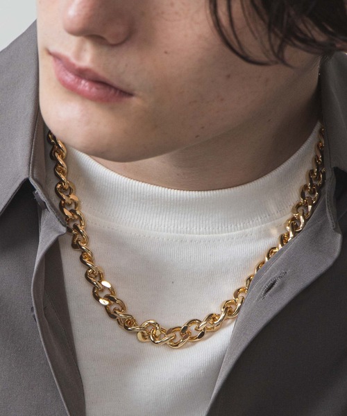 WEGO（ウィゴー）の「WEGO/ヘビーチェーンネックレス（ネックレス・メンズ・その他1/その他2/その他3/その他6/その他7/その他8/その他9/その他10/その他4/その他5/その他11/その他12・FREE）」の6枚目の写真