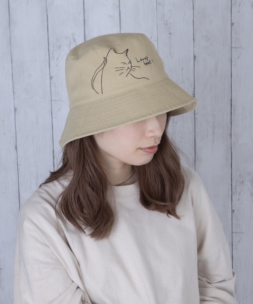 Anuenue（アヌエヌエ）の「バケットハット 18タイプ（ハット・レディース・A/B/C/D/E/F/G/H/I/K/L/M/N/O/P/Q/R/J・FREE）」の2枚目の写真