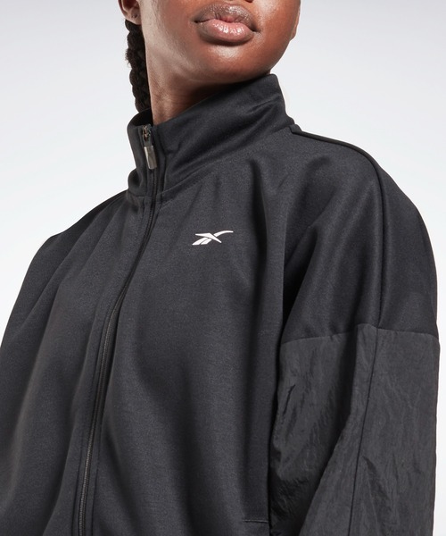 Reebok（リーボック）の「パフォーマンス トラックジャケット / Performance Track Jacket（スウェット・レディース・ブラック・SMALL/MEDIUM/LARGE/X-LARGE/XX-LARGE/X-SMALL）」の7枚目の写真