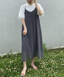 AS KNOW AS PINKY | ジオメトリックなコードクロスワンピース(ワンピース)