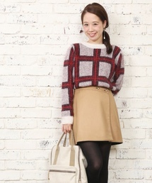 Chico | チェックジャガードニット(ニット/セーター)