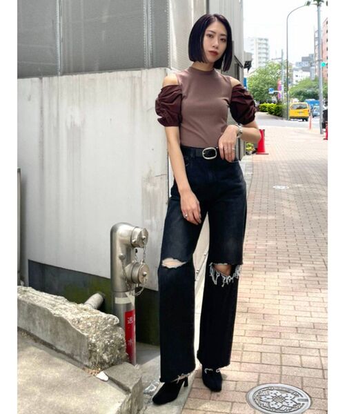 EMODA（エモダ）の「カーブスリムミュール（パンプス・レディース・ブラック/その他・SMALL/MEDIUM/LARGE）」の16枚目の写真