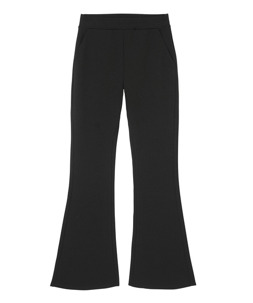 X-girl（エックスガール）の「MULTI PATTERN EASY FLARE PANTS（その他パンツ・レディース・ベージュ/ホワイト/ブラック・XS/M/S）」の4枚目の写真