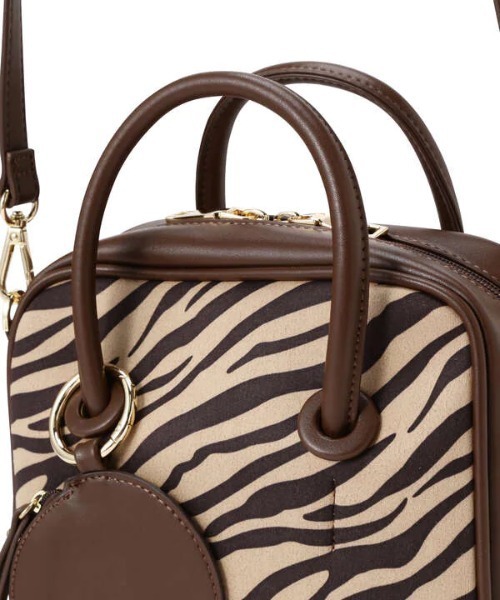 N.（N. Natural Beauty Basic）（エヌエヌナチュラルビューティーベーシック）の「◆ポーチ付ボストンバッグ（ボストンバッグ・レディース・ブラック/ブラウン系その他・ﾌﾘ-）」の15枚目の写真