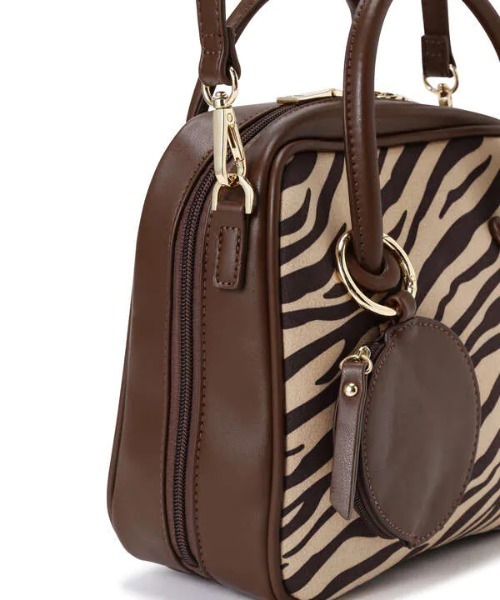 N.（N. Natural Beauty Basic）（エヌエヌナチュラルビューティーベーシック）の「◆ポーチ付ボストンバッグ（ボストンバッグ・レディース・ブラック/ブラウン系その他・ﾌﾘ-）」の16枚目の写真