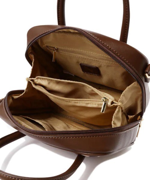 N.（N. Natural Beauty Basic）（エヌエヌナチュラルビューティーベーシック）の「◆ポーチ付ボストンバッグ（ボストンバッグ・レディース・ブラック/ブラウン系その他・ﾌﾘ-）」の20枚目の写真